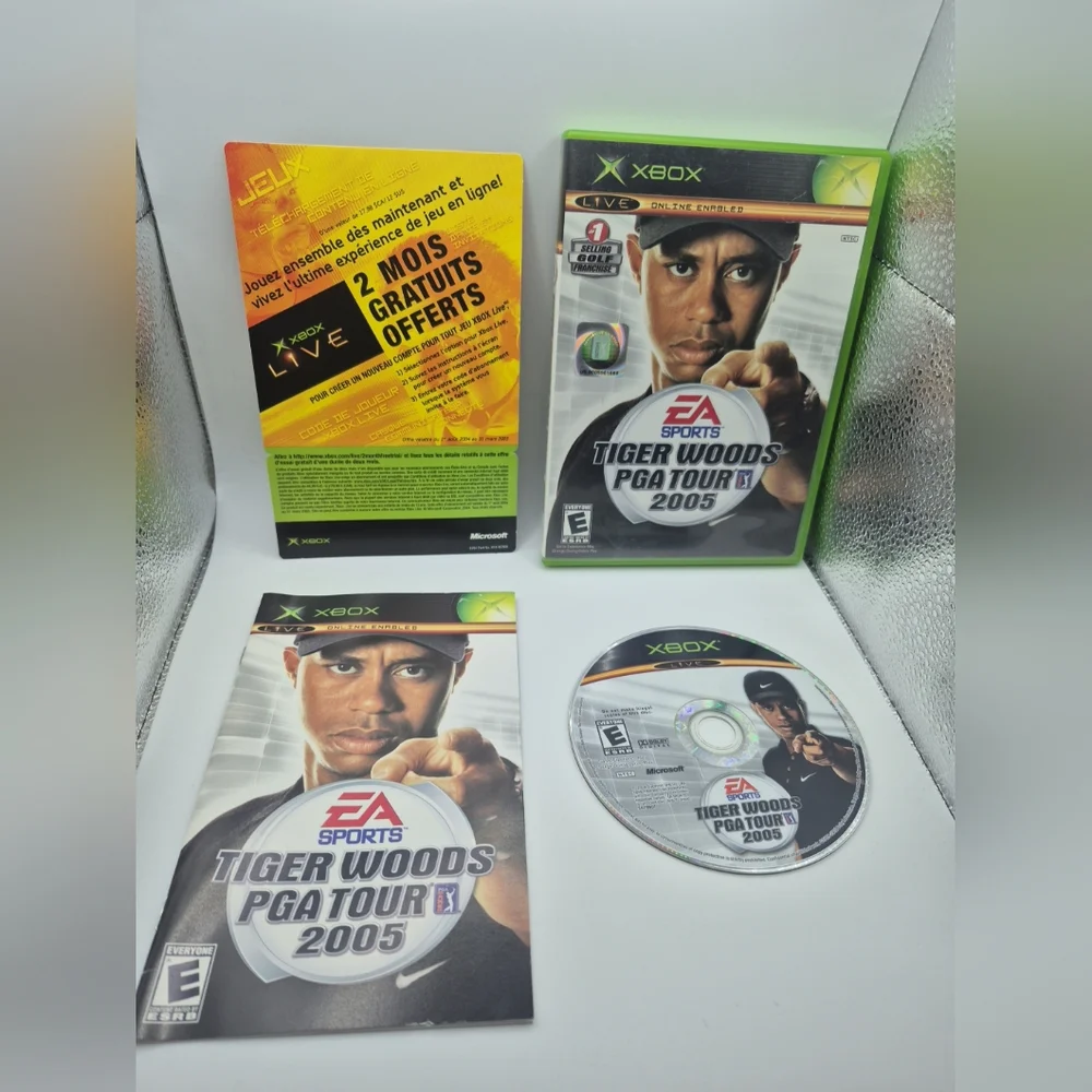 Tiger Woods PGA Tour 2005 - Microsoft Xbox - CIB